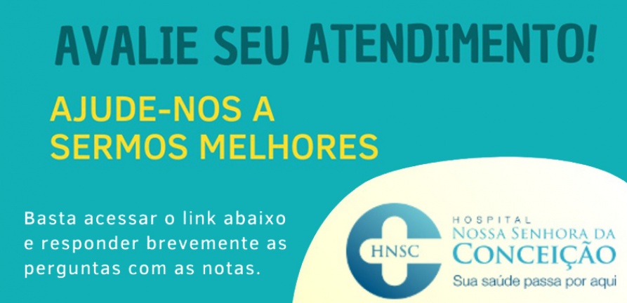 Pesquisa de Satisfação do HNSC agora é pelo WhatsApp