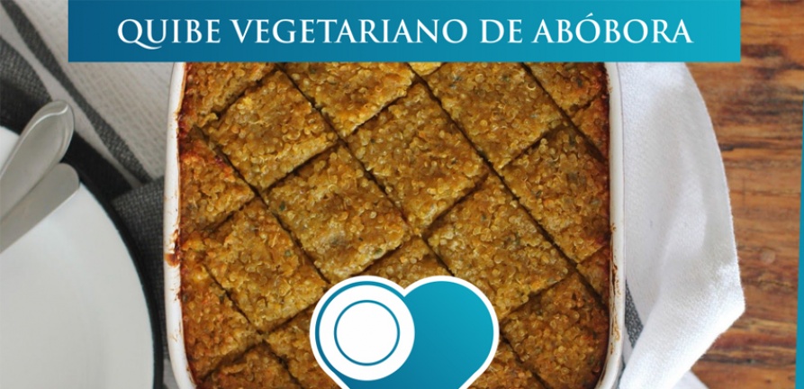 Quibe vegetariano de abóbora