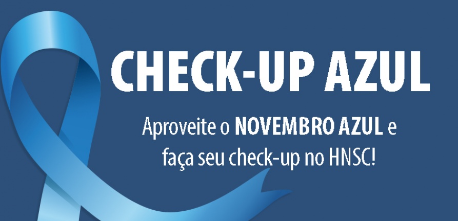 “Check-up Azul”: HNSC promove o cuidado da saúde masculina