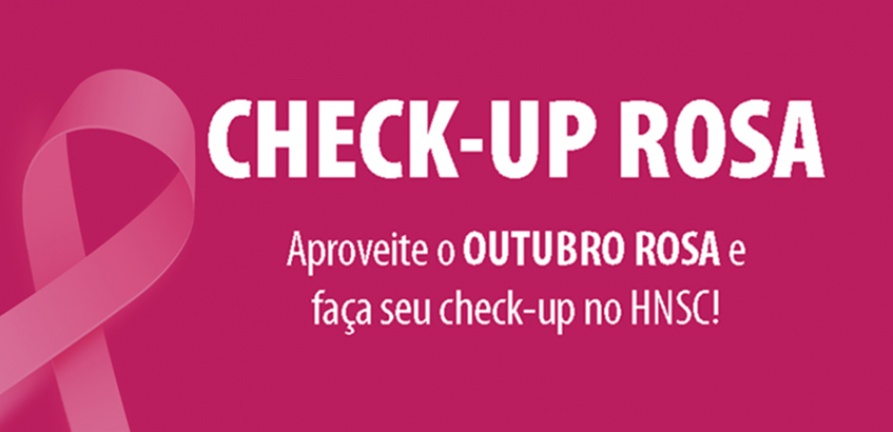 CHECK-UP ROSA incentiva cuidados com a saúde feminina